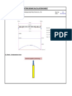 Lifting Beam Calculation Sheet