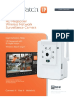 HD Megapixel Wireless Network Surveillance Camera