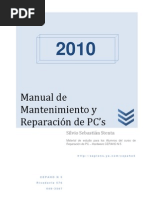 Libro Manual de Mantenimiento y Reparación de PC