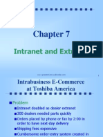 Chapter 7: Intranet and Extranet