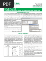 Ensoft, Inc.: LPILE Plus 5.0