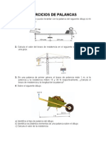 Ejercicios Sobre Palancas y Fuerzas Paralelas