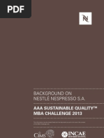 NESPRESSO Mba Challenge