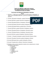 Taller Unidad No 1 Factores de Conversic3b3n Documento No 1 2011 2