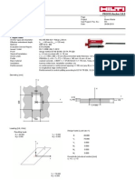 Anchor Design - Hilti (HP)