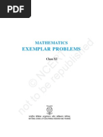 Exemplar Problems in Mathematics For K12