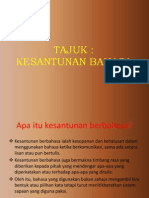 Kesantunan Bahasa