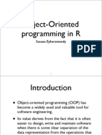 Object-Oriented in R