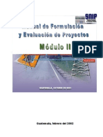 Manual de Formulación y Evaluación de Proyectos 01-05-02