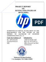 Minor Project Report On HP