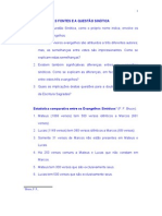 25 A Crítica Das Fontes e A Questão Sinótica