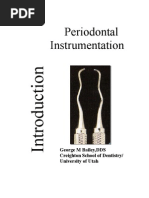 Manual Periodontal Instrumentation Bailey1