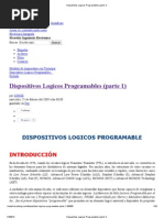 Dispositivos Logicos Programables (Parte 1)