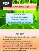 Bentuk 3 Dimensi