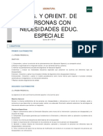 Diagnóstico y Orientación de Personas Con NEE