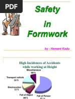 Safety in Formwork