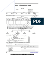 ISC Accounts Stock Valuation