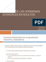 Efectos de Las Hormonas Gonadales en Adultos