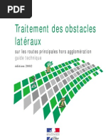 Traitement Des Obstacles Latéraux Sur Les Routes Principales Hors Agglomération