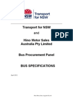 Hino Bus Specificationspdf PDF