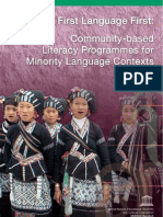 Community Based Literacy Programs For Minority Language Contexts in Asia