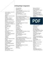 EAOGS 2013 Participating Companies