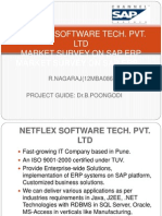 Netflex Software Tech. Pvt. LTD Market Survey On Sap Erp