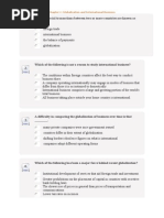 Chapter 1: Globalization and International Business