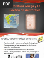 Literatura Griega y La Poética de Aristóteles