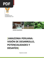 Vision de Desarrollo Sostenible de La Amazonia Peruana.