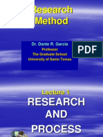 Research Method Lecture1