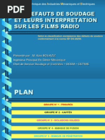 Defauts Soudage Fusion