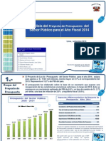 Presupuesto 2014 - Analisis Juan Carlos Eguren PDF