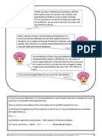 Calculation of Fertilizers Dose