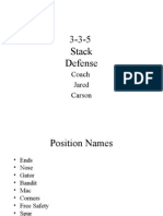 3-3-5 Stack Defense: Coach Jared Carson