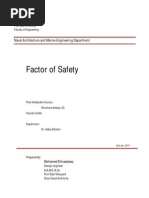 Factor of Saftey Report