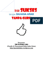 Strategi Sukses Belajar Bahasa Arab Tanpa Guru