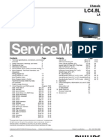 Philips Lc4.8l La Chassis LCD TV