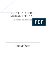 Contraponto Modal e Tonal