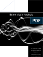 Beam Modal Analysis Report - Final