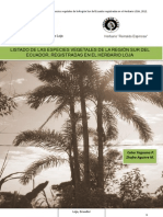 Especies Herbario Loja PDF