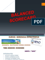 Balanced Scorecard - Exposicion