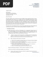 HBG Council-Alvarez Marsal Engagement Letter 090513