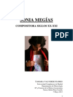 Sonia Megias. Compositora Siglos XX-XXI