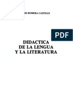 (L) Romera Castillo, Jos - Didctica de La Lengua y La Literatura PDF