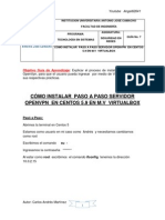 Guia Instalación Servidor OpenVpn en Centos 5.9 PDF