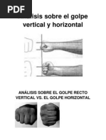 Analisis Sobre El Golpe Vertical y Horizontal