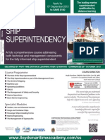 FLP2332HA101 Diploma in Ship Superintendency Prospectus