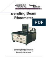 Bending Beam Rheometer