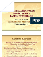 Konservasi Kawasan Bersejarah Taman Fatahillah